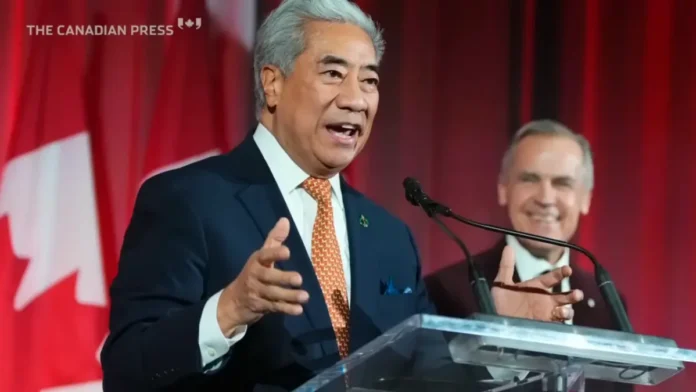 Michael Ma crosses the floor