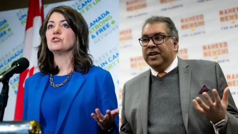 Danielle Smith obwinia byłego burmistrza Calgary, Nenshiego, za problemy związane z zaopatrzeniem miasta w wodę.