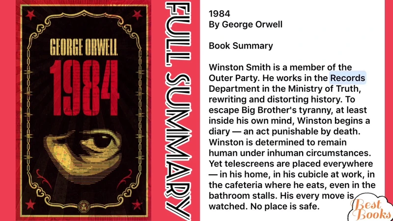 George Orwell 1984 cover