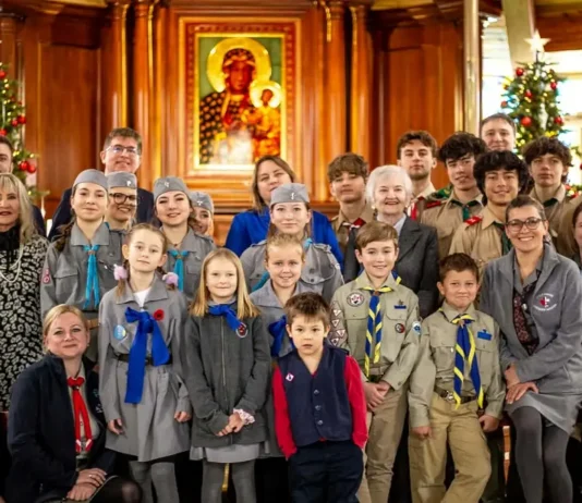 Magda Sibilska - Spotkanie gości z Polski z harcerzami oraz Polonią Calgary.