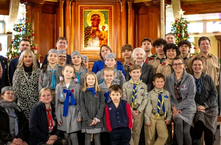 Magda Sibilska - Spotkanie gości z Polski z harcerzami oraz Polonią Calgary.