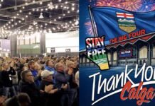 Alberta Independence Rally Big