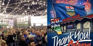 Alberta Independence Rally Big