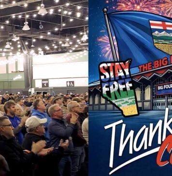 Krzysztof Daun – Wiec Niepodległości Alberty! Alberta Independence Rally Big