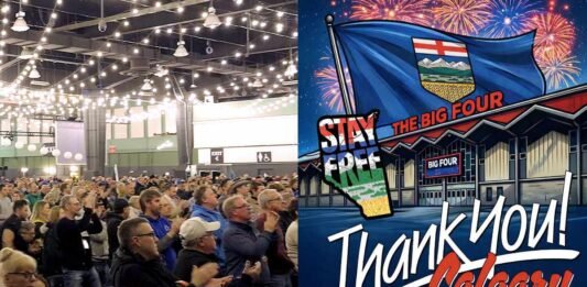 Alberta Independence Rally Big
