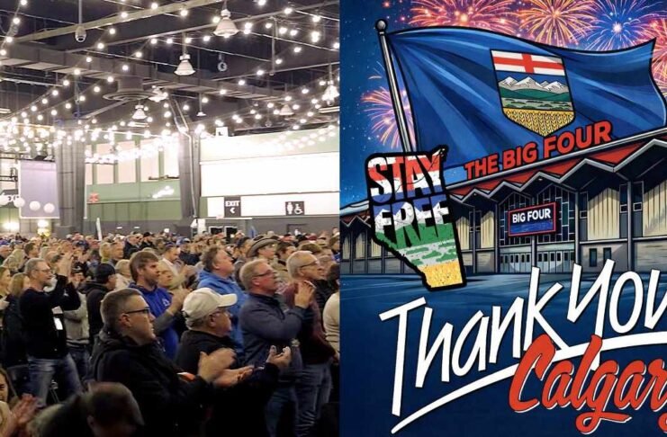 Alberta Independence Rally Big