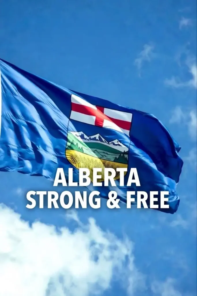 Alberta Strong and Free flag
