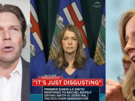 Bell: Danielle Smith nazistką — Rachel Notley i Łukaszuk powinni zostać ostro skrytykowani. Danielle Smith a Nazi poster