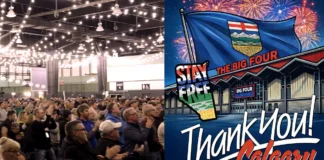 Alberta Independence Rally Big 4