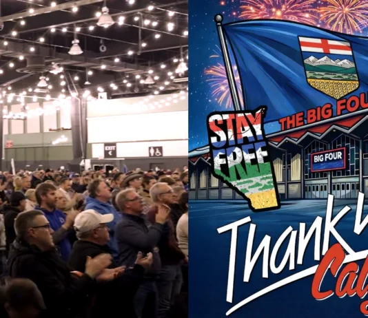 Alberta Independence Rally Big 4