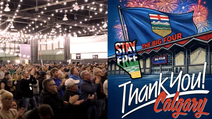 Alberta Independence Rally Big 4