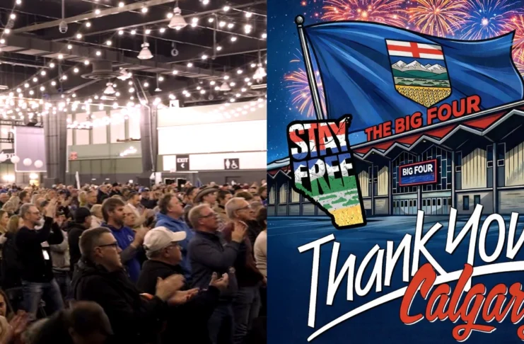 Alberta Independence Rally Big 4