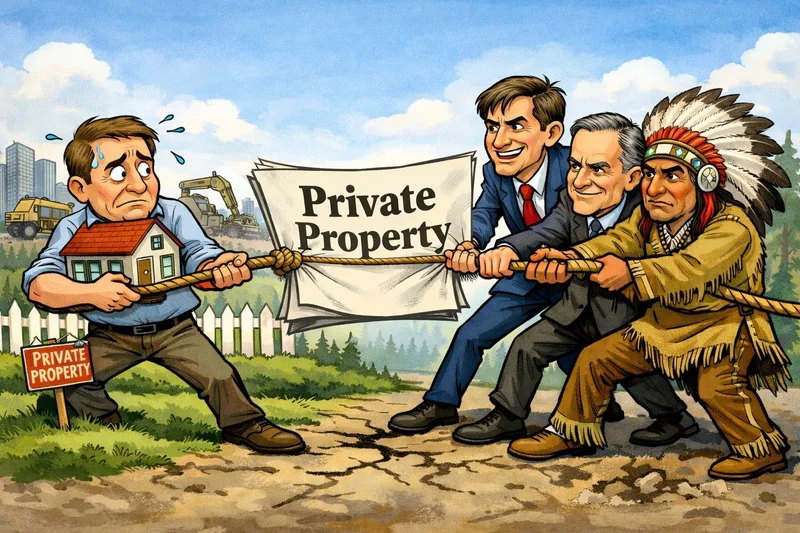 Kandyjski rząd po cichu wynegocjował porozumienie, które przekazuje Aborygenom prawa własności do całego Vancouver. 3 Private property Vancouver