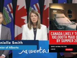 Premier Alberty Danielle Smith wraz ze swoim rządem przedstawiła projekt ustawy, który ograniczyłby dostęp do pomocy medycznej w umieraniu