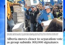 Alberta independence petition.