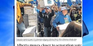 Alberta independence petition.