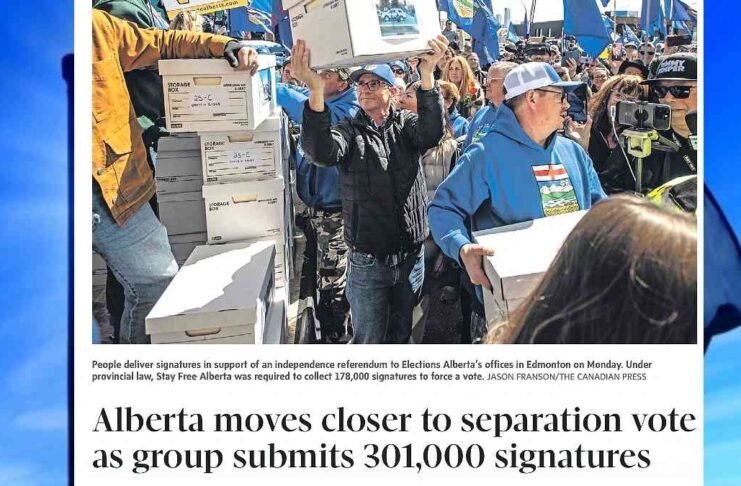 Alberta independence petition.