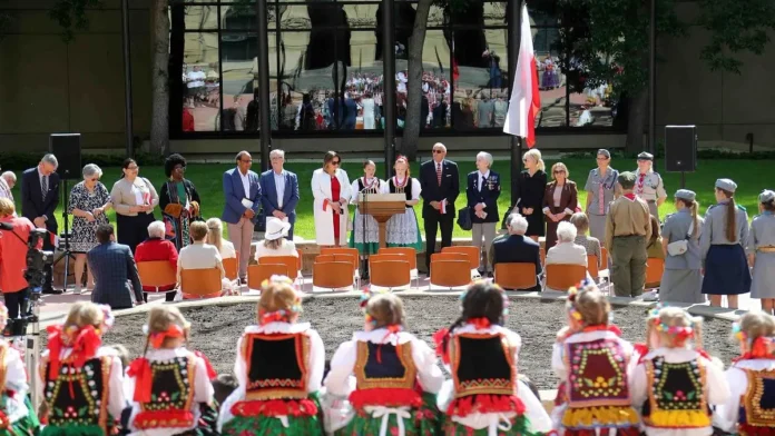 Polish Canadian Heritage Day Flag Raising
