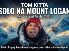 Tom Kitta from Calgary at the summit of Mt.Logan