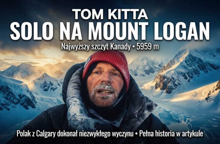 Tom Kitta from Calgary at the summit of Mt.Logan