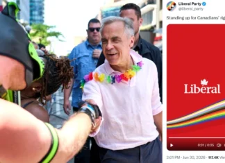 Liberałowie: “Walka o prawa i równość Kanadyjczyków — to zawsze część naszego planu.” Toronto's Pride Parade 2026