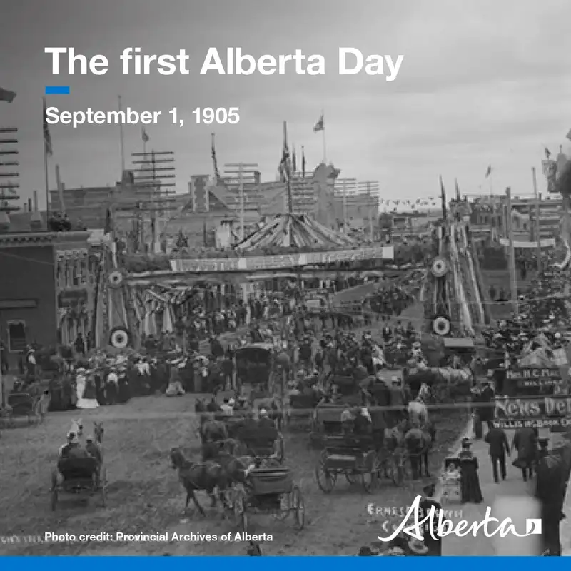 Kalendarz Wydarzen 65 Alberta Day 1905