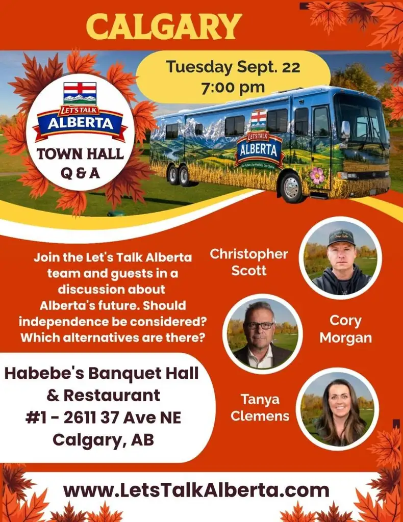 Let's Talk Alberta town hall meeting Calgary