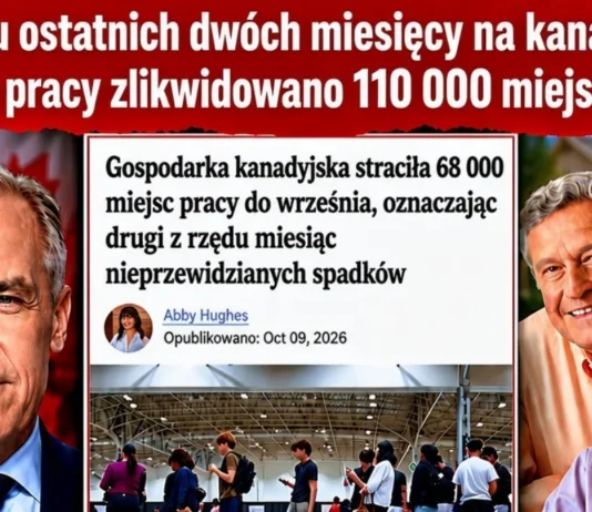 Kanada straciła 110 000 miejsc pracy, a zwolennicy Partii Liberalnej gratulują Markowi Carneyowi świetnej roboty! Kanada straciła 110 000 miejsc pracy_top
