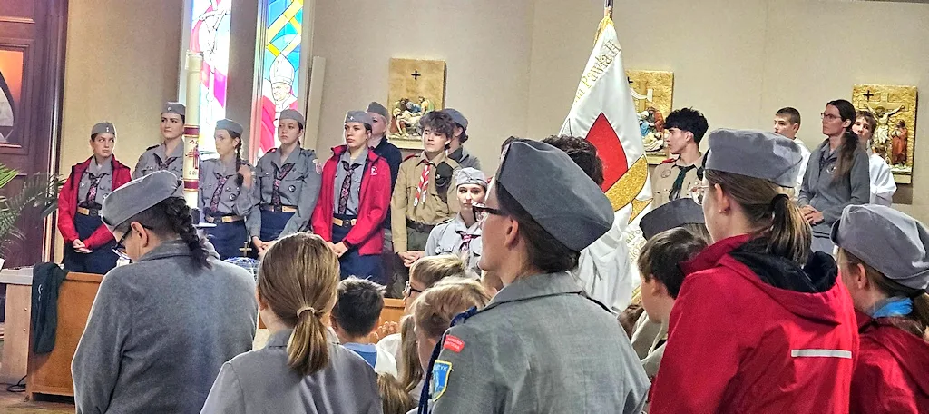 Pełni radości i nadziei rozpoczęliśmy nowy rok szkolny. 7
