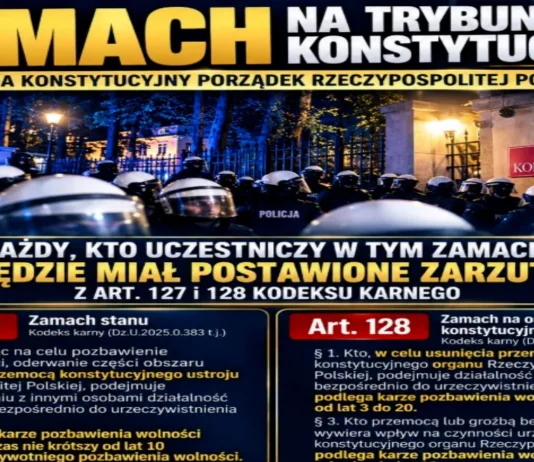 Zamach na Trybunał Konstytucyjny!